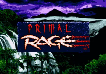 Primal Rage (USA, Europe) screen shot title